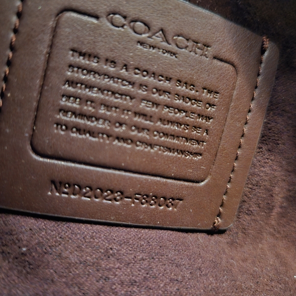 Coach Zoe Black Leather Handbag - Picture 2 of 5